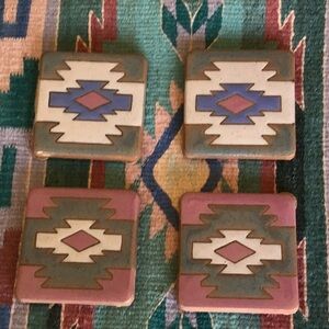 Arius Santa Fe Art Tile (Lot of 4)